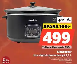 Power Point stor digital slowcooker erbjuda