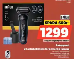 Power Braun rakapparat erbjuda