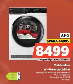 Power Aeg torktumlare erbjuda