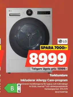 Power LG Torktumlare erbjuda