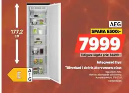 Power Aeg integrerad frys erbjuda