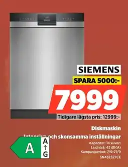 Power Siemens diskmaskin erbjuda