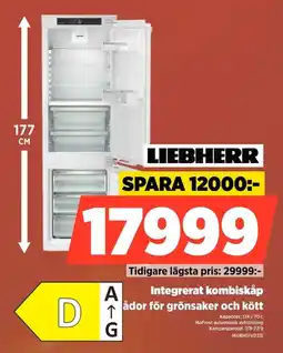 Power Liebherr integrerat kombiskåp erbjuda