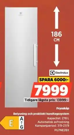 Power Electrolux frysskåp erbjuda