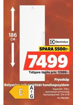 Power Electrolux frysskåp erbjuda