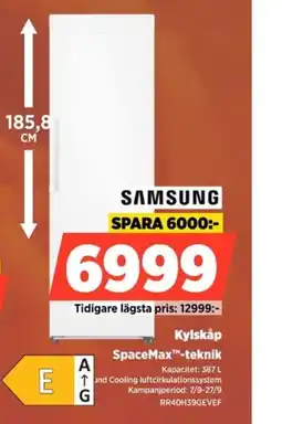 Power Samsung Kylskåp erbjuda