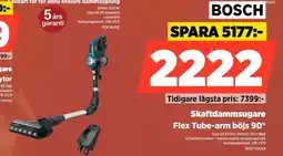 Power Skaftdammsugare Flex Tube-arm böjs 90° erbjuda