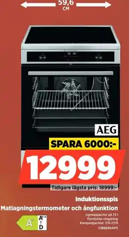 Power Aeg induktionsspis erbjuda