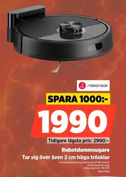 Power Roborock Robotdammsugare erbjuda