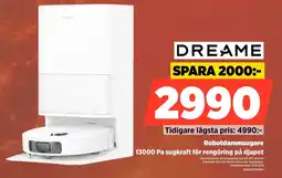 Power Dreame robotdammsugare erbjuda