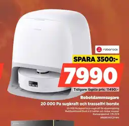 Power Roborock Robotdammsugare erbjuda