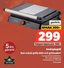 Power Point smörgåsgrill erbjuda