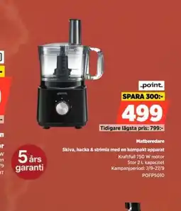Power Point matberedare erbjuda