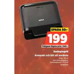 Power Ienzi smörgåsgrill erbjuda
