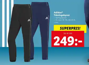 Lidl Adidas Träningsbyxor erbjuda