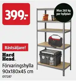 Jula Förvaringshylla 90x180x45 cm erbjuda