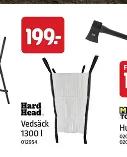 Jula Vedsäck 1300 l erbjuda