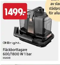 Jula Fläckborttagare 600/1800 W 1 bar erbjuda