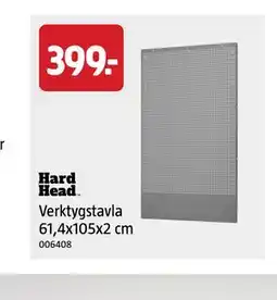 Jula Verktygstavla 61,4x105x2 cm erbjuda