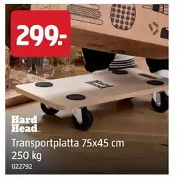 Jula Transportplatta 75x45 cm 250 kg erbjuda