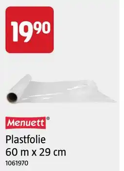 Jula Plastfolie 60 m x 29 cm erbjuda