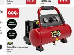 Jula Batteridriven kompressor erbjuda