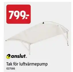 Jula Tak för luftvärmepump erbjuda