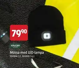 Jula Mössa med LED-lampa erbjuda