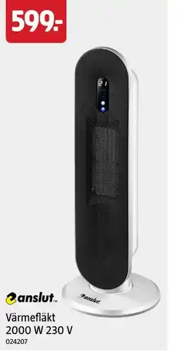 Jula Värmefläkt 2000 W 230 V erbjuda
