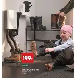 Jula Vinterstövlar barn erbjuda