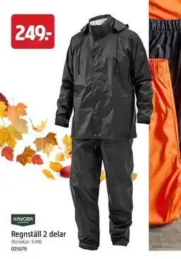 Jula Regnställ 2 delar erbjuda