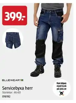 Jula Servicebyxa herr erbjuda