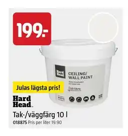Jula Tak-/väggfärg 10 l erbjuda