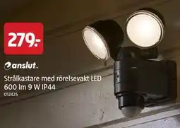 Jula Strålkastare med rörelsevakt LED erbjuda