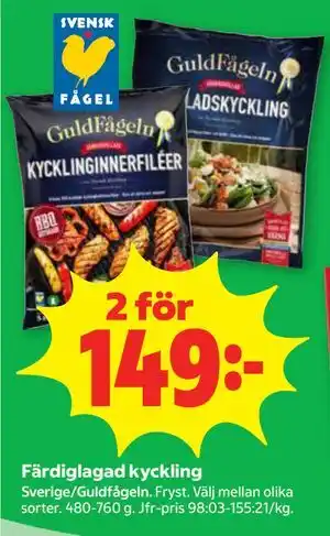 Färdiglagad kyckling