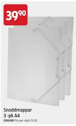 Jula Snoddmappar erbjuda