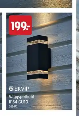 Jula Väggspotlight IP54 GU10 erbjuda