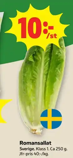 Stora Coop Romansallat erbjuda