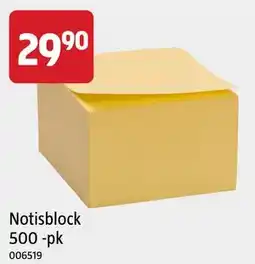 Jula Notisblock 500 -pk erbjuda