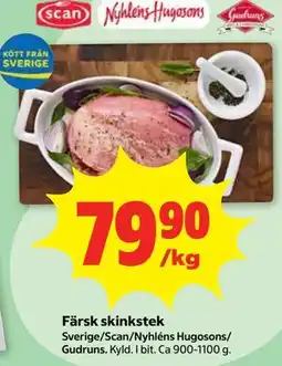 Stora Coop Färsk skinkstek erbjuda