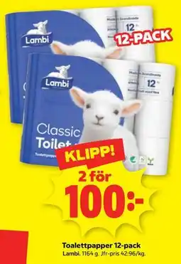 Stora Coop Toalettpapper 12-pack erbjuda
