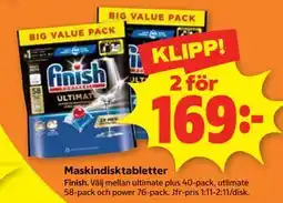 Stora Coop Maskindisktabletter erbjuda