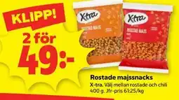 Stora Coop Rostade majssnacks erbjuda