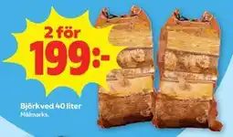 Stora Coop Björkved 40 liter erbjuda