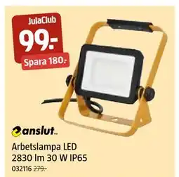 Jula Arbetslampa LED 2830 lm 30 W IP65, Medlemspris erbjuda