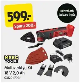 Jula Multiverktyg Kit 18 V 2,0 Ah erbjuda