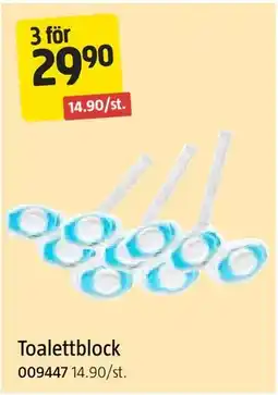 Jula Toalettblock erbjuda