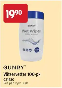 Jula Våtservetter 100-pk erbjuda