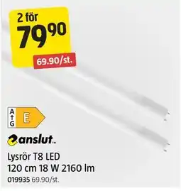 Jula Lysrör T8 LED erbjuda