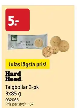 Jula Talgbollar 3-pk 3x85 g erbjuda